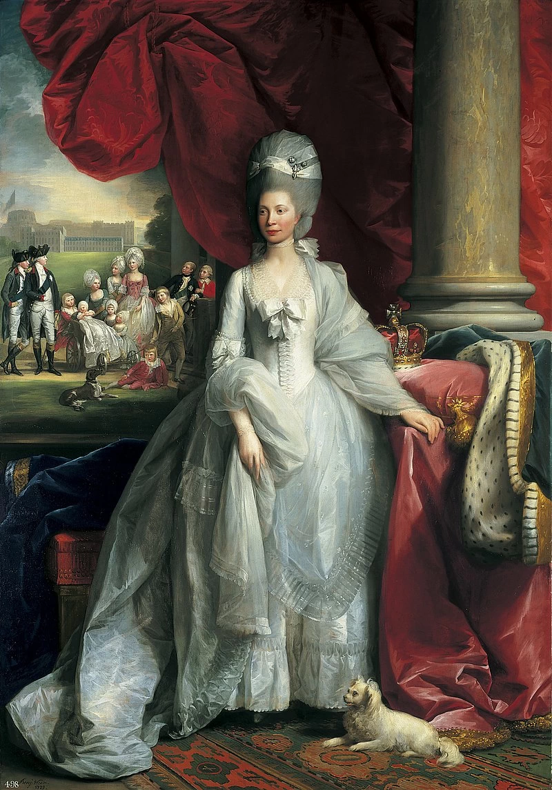 Ritratto della regina Carlotta - Royal Collection